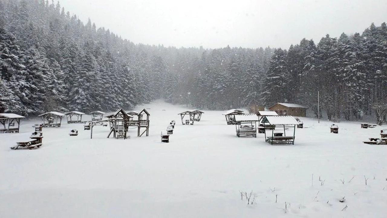 Fotoğraflar Türkiye'den! Kar kalınlığı yarım metreye ulaştı - Resim: 1