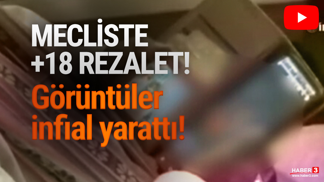 Meclis'te +18 rezalet! Müstehcen görüntüler izlerken yakalandı