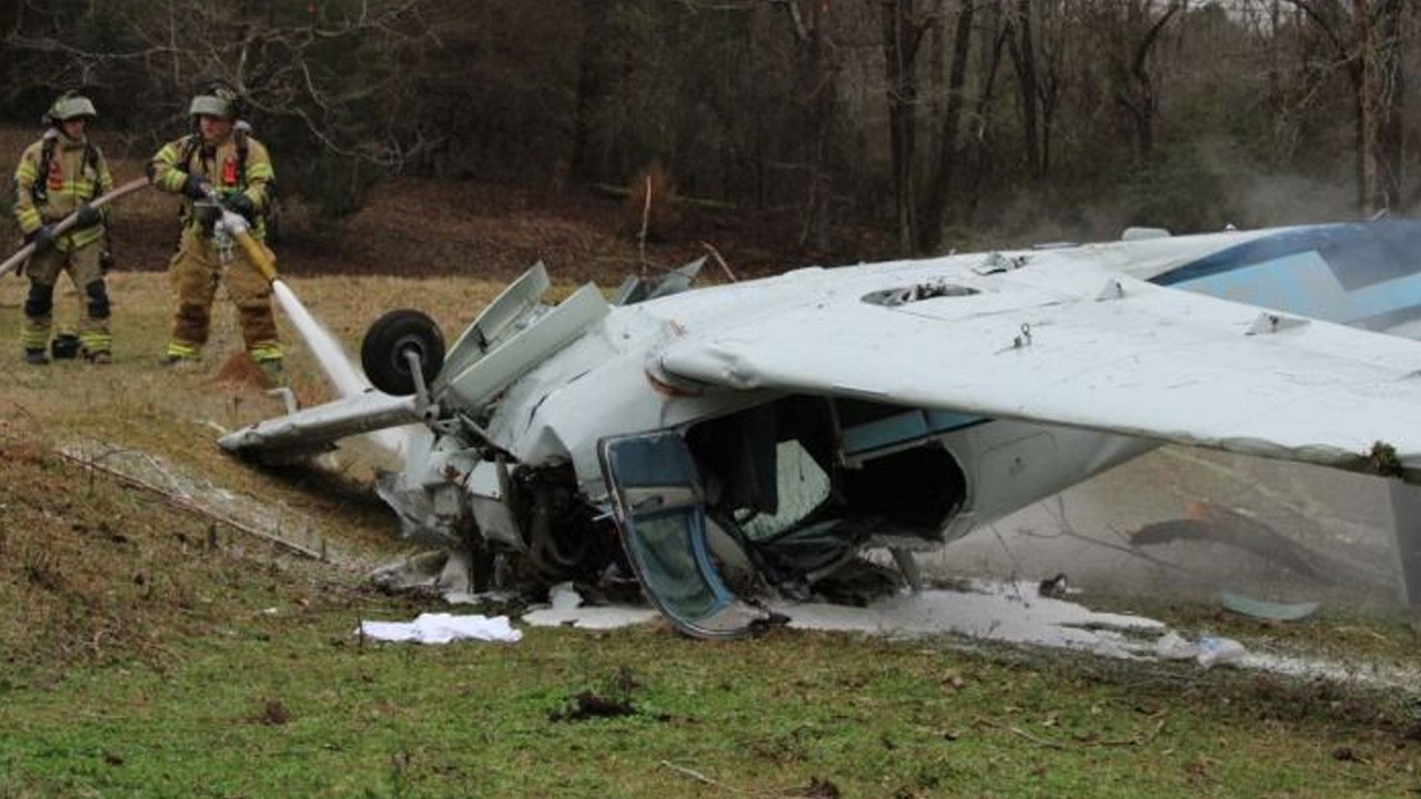 Hırvatistan'da uçak kazası: 2 kişi hayatını kaybetti