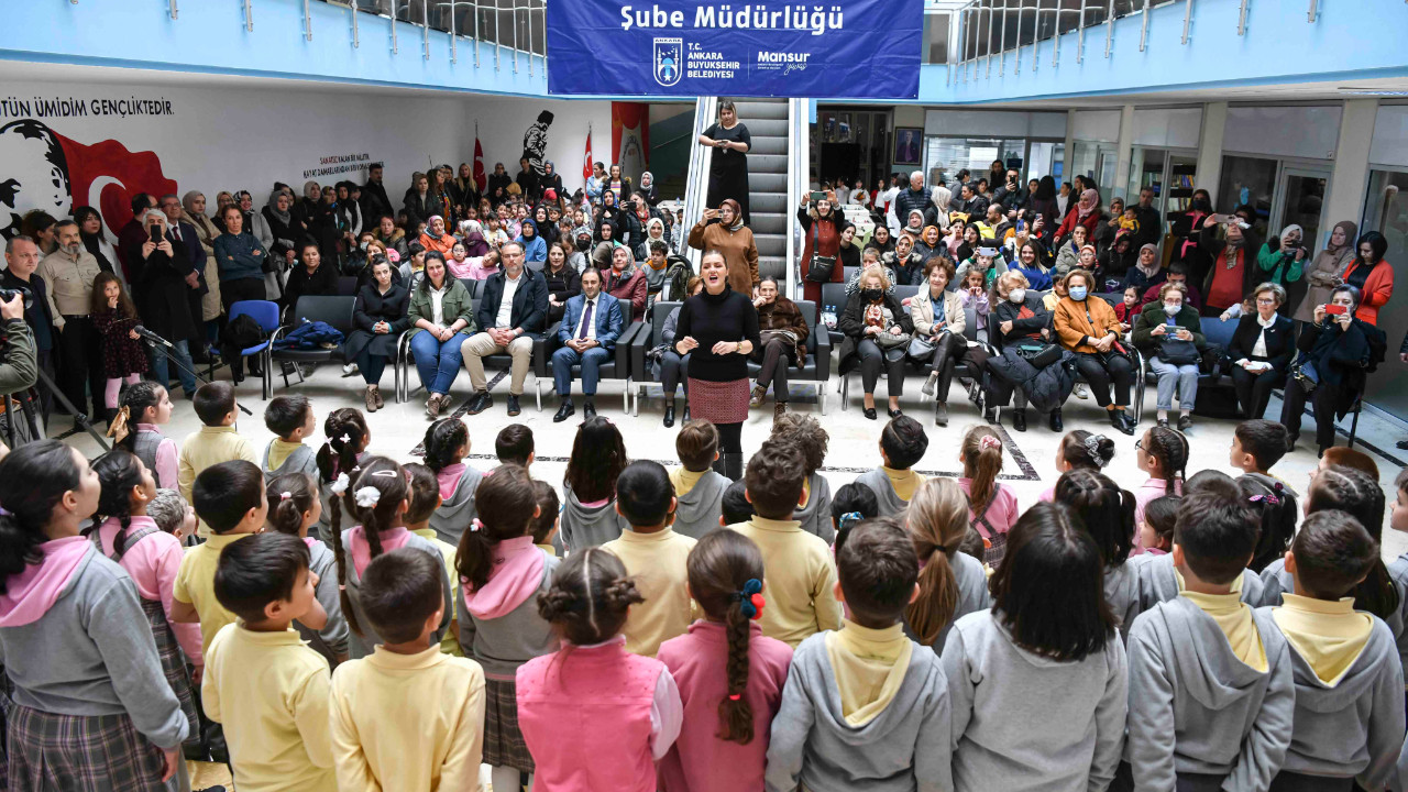 Ankara Büyükşehir'in ''Her çocuğa sanat'' projesinde ilk konser heyecanı