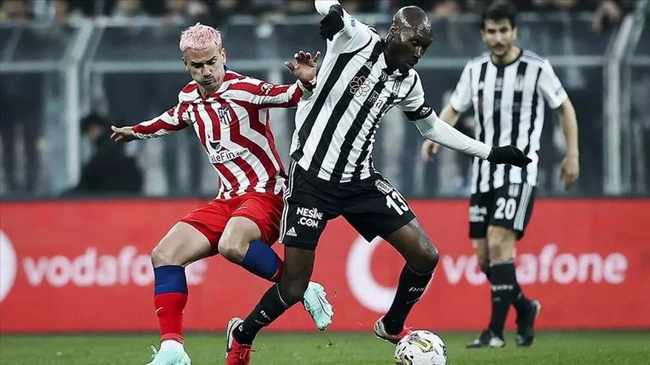 Beşiktaş, Atletico Madrid'i 2 golle devirdi
