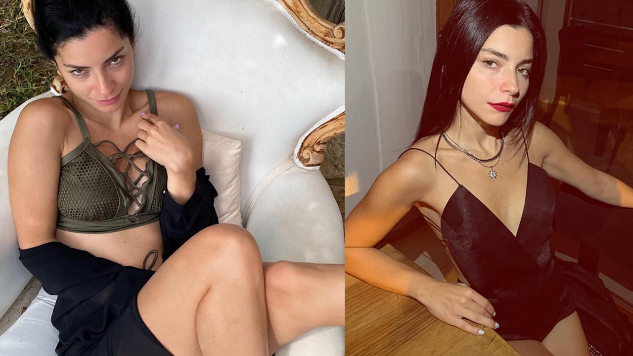 Merve Boluğur sütyen yerine göğüs bandı kullanınca olanlar oldu!