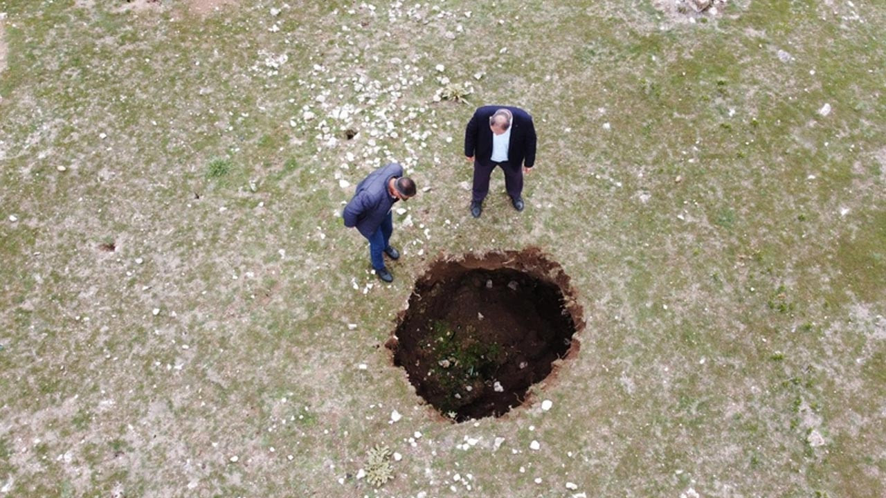 Aksaray'da 10 gün arayla 2.  kez obruk oluştu