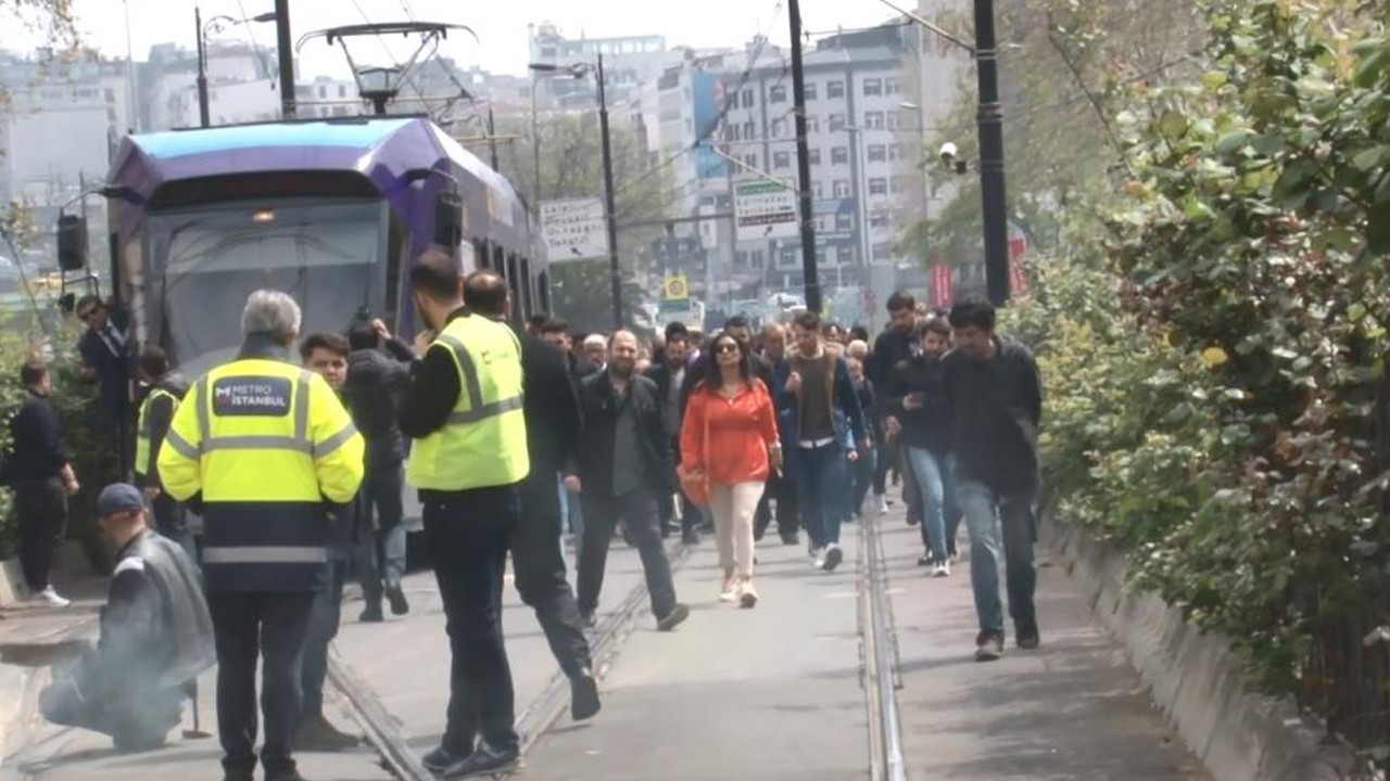 İstanbul'da tramvay seferlerinde aksama