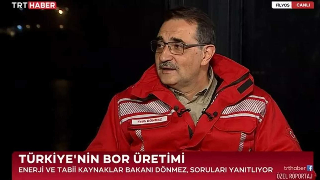 Bakan Dönmez ''doğal gaz müjdesinin'' müjdesini verdi