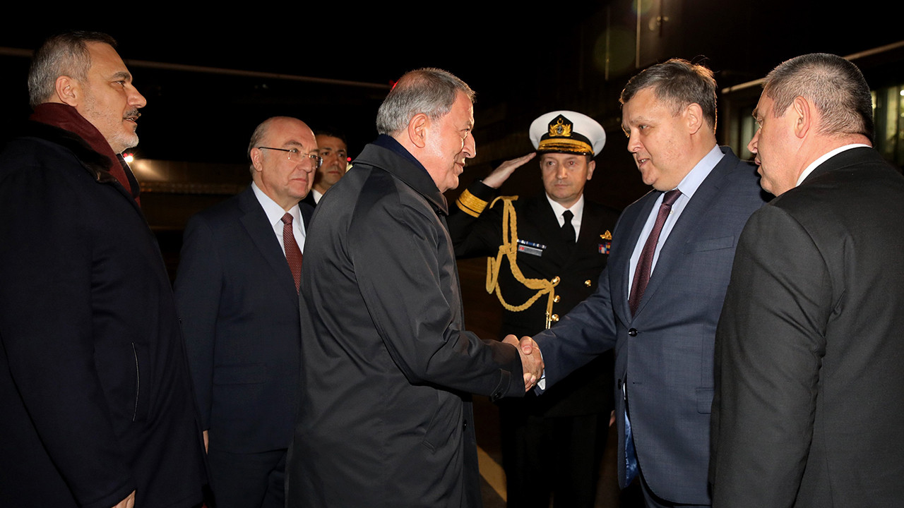 Bakan Akar ve MİT Başkanı Fidan Moskova'da