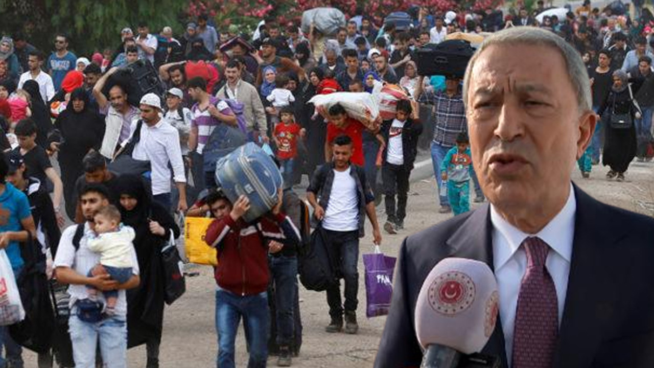 Suriyeliler ülkesine gönderilecek mi? Bakan Akar açıkladı