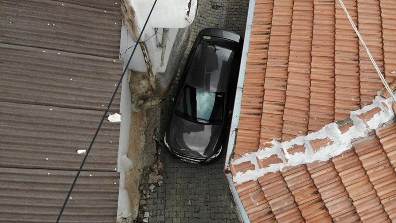 Burası Tokat: Bu mahalleden geçmek büyük ustalık istiyor!