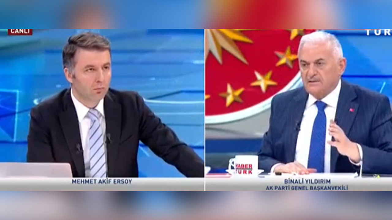 Canlı yayında Binali Yıldırım'ı kızdıran HÜDA PAR sorusu