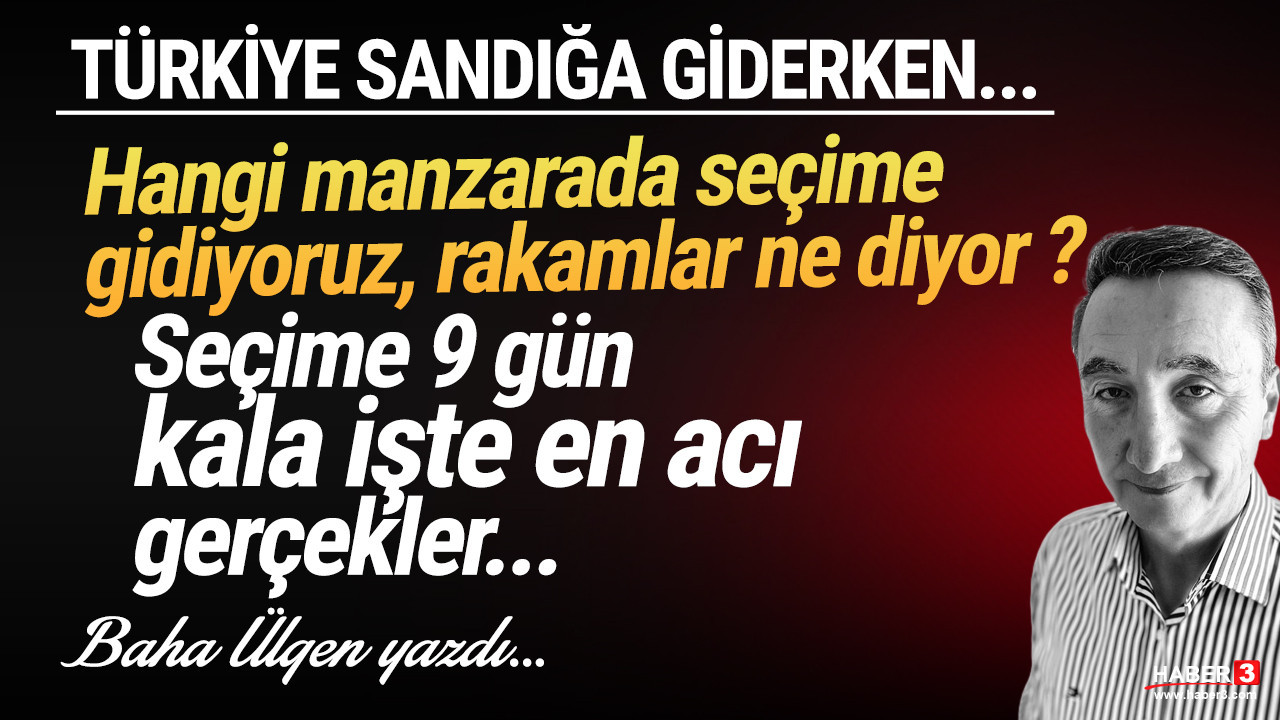 Haber3.com yazarı Baha Ülgen yazdı: En büyük sorun ekonomi. Seçmenin yüzde 56.1 ekonomiden şikayetçi. 84 yılda 1 trilyon lira olan Türkiye’nin borcu Başkanlık Sistemine geçtikten sonra 5.5 yılda 4.4 trilyon oldu. 21 yılda şirketler, fabrikalar, limanlar, oteller, enerji tesisleri satışından hazineye 63 milyar dolar girdi. Ama borç arttı.