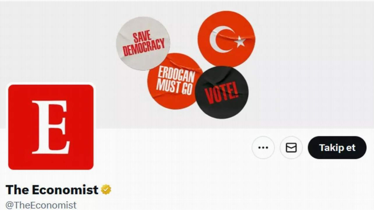 The Economist'ten Twitter'da ''Erdoğan gitmeli'' kapağı