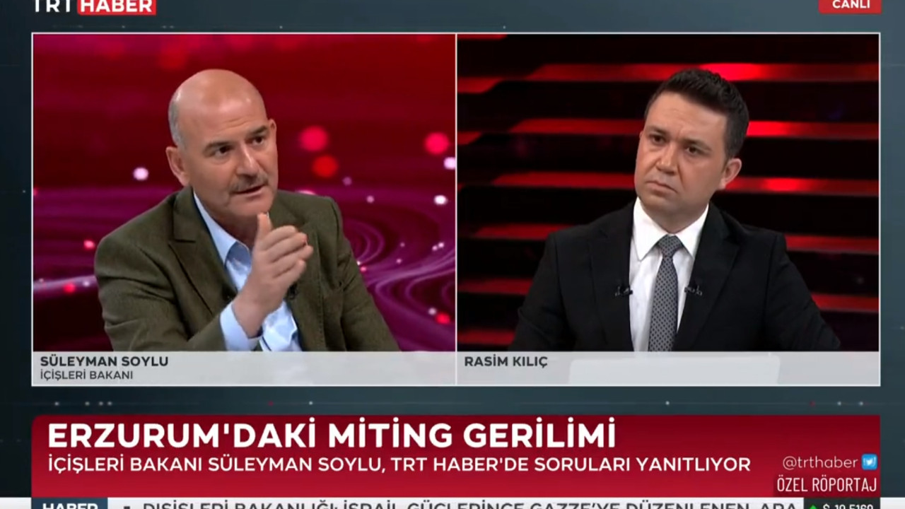 İçişleri Bakanı Soylu: ''Provokasyonu yapan İmamoğlu'dur''