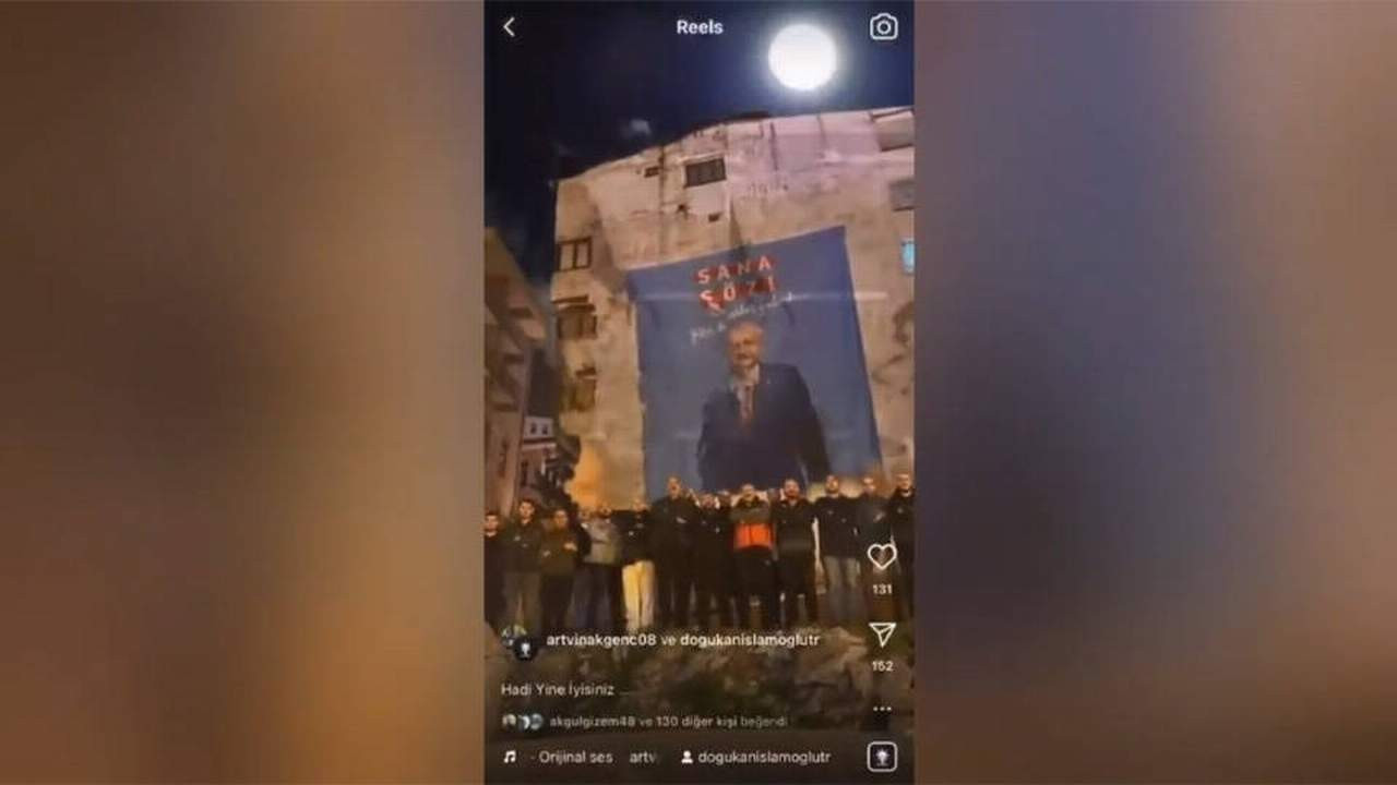 AK Parti Gençlik Kolları'ndan tepki çeken video