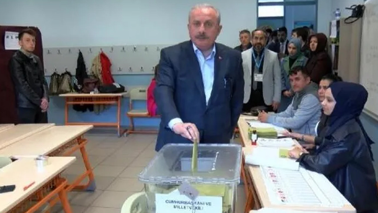 Meclis Başkanı Şentop oyunu kullandı