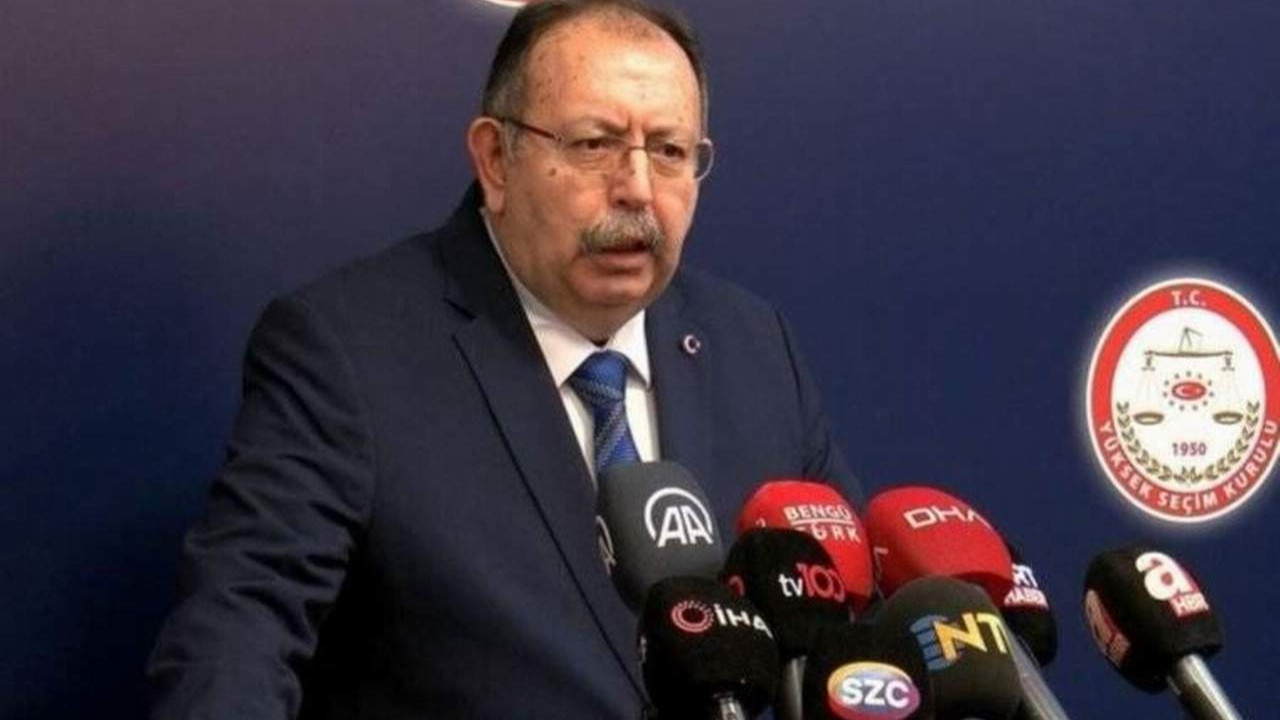 YSK Başkanı Yener'den veri girişleri için yeni açıklama