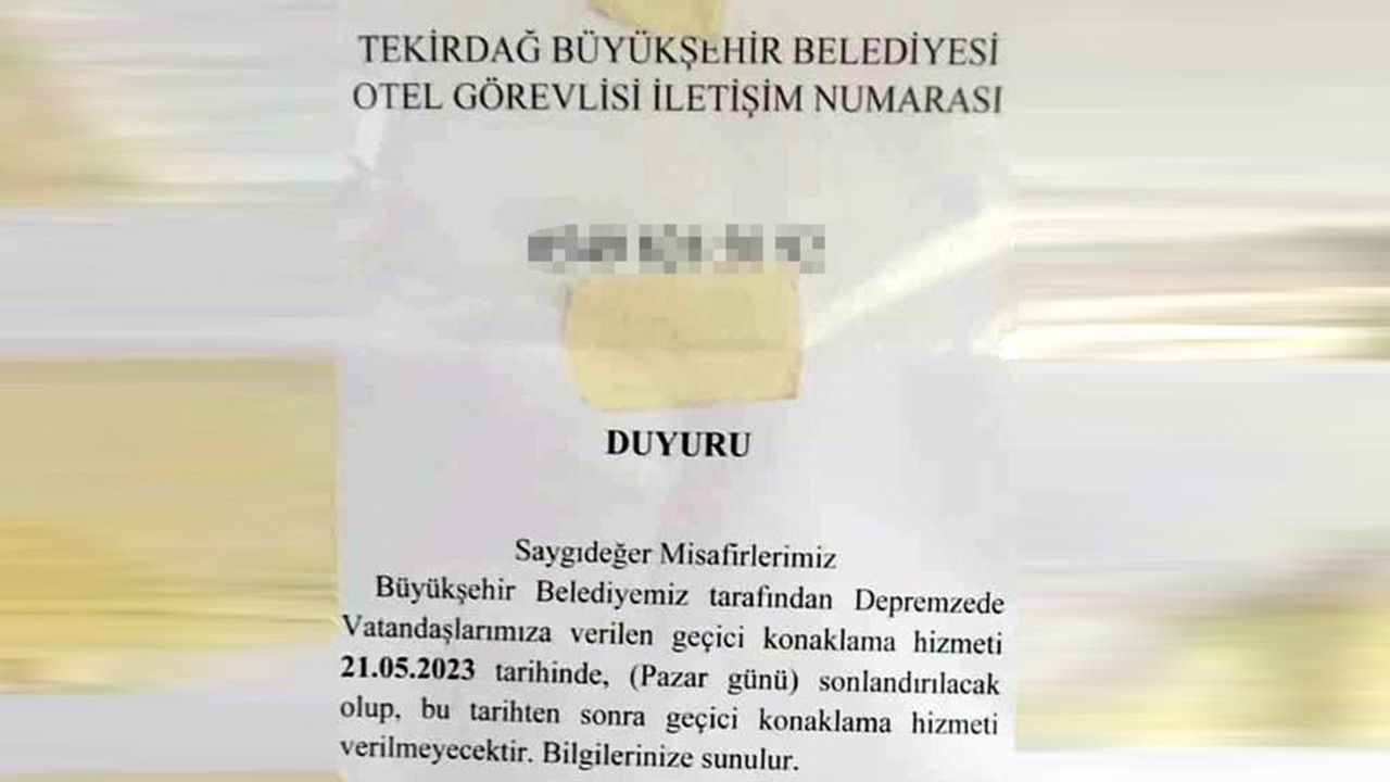Depremzedelere skandal tebligat! Açıklamalar peş peşe geldi