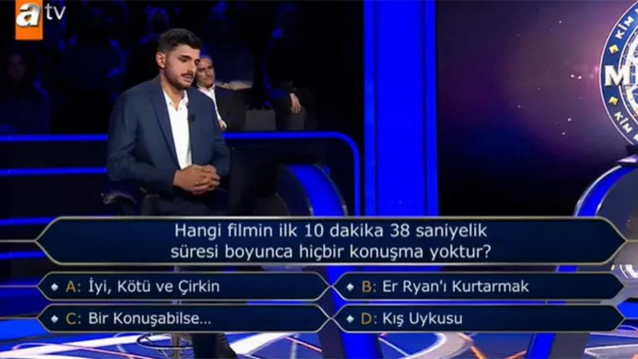 Kim Milyoner İster'de 200 bin TL değerindeki ilginç soru