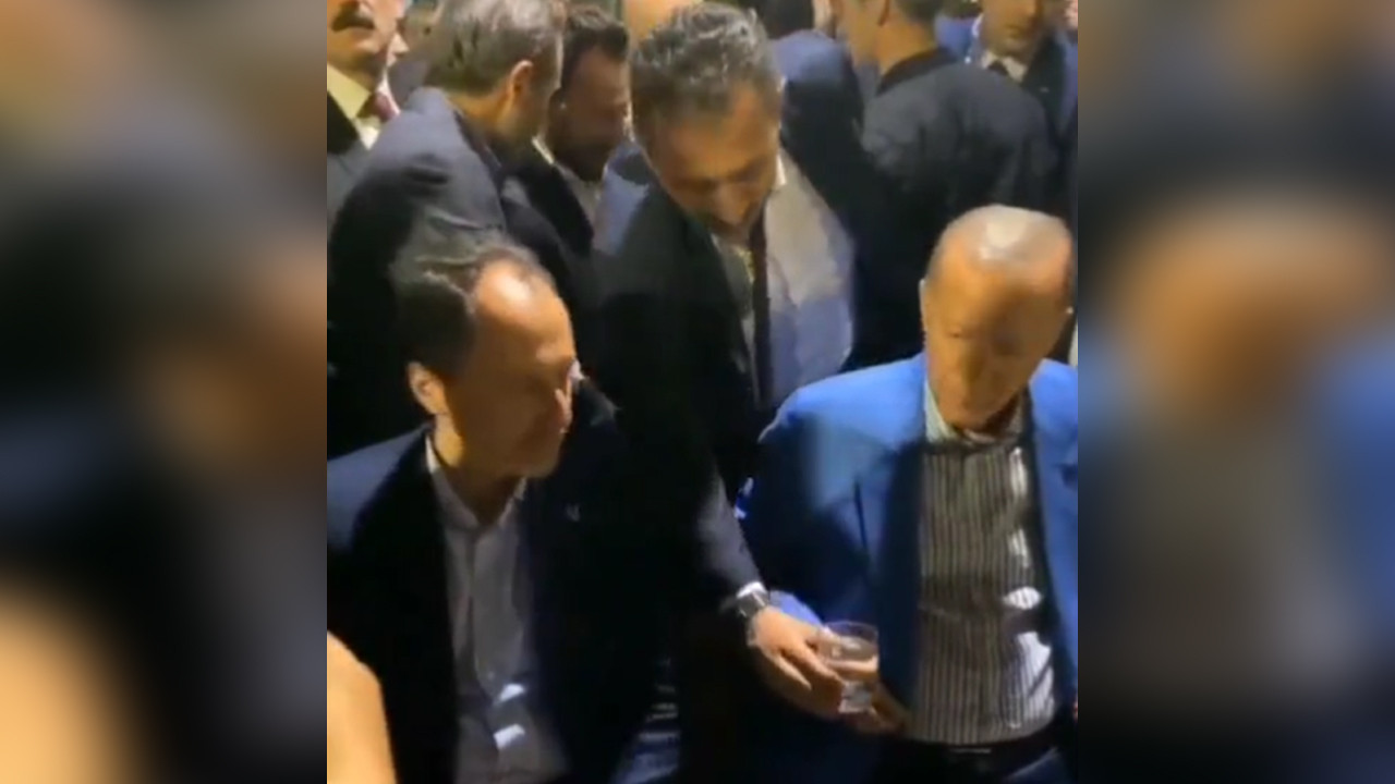 Erdoğan koruma müdürünün uzattığı suyu içmedi; devreye Bilal Erdoğan girdi