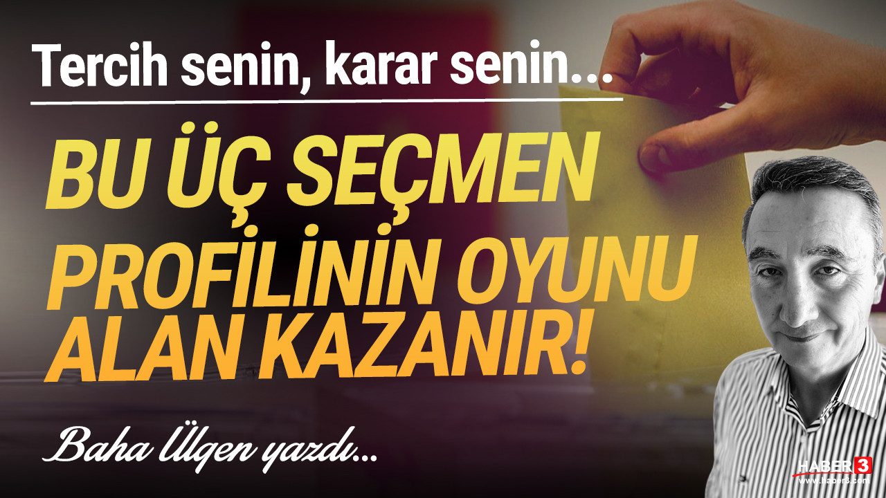 Haber3.com yazarı Baha Ülgen yazdı: Kararsız ve geçersiz oylar ile Oğan’ın oyunu alan kazanır. Tercih senin, karar senin….