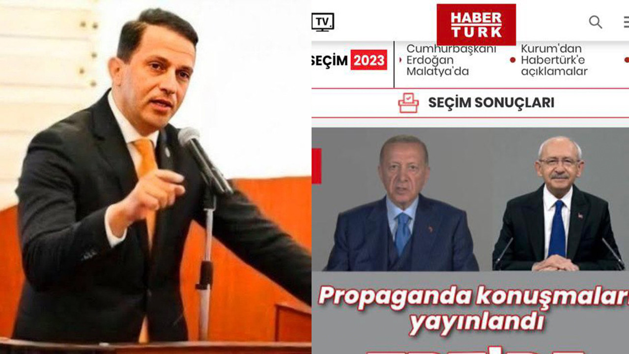 AK Partili isim HaberTürk'ü hedef gösterdi: ''Aşağılık algı çalışmalarınız...''