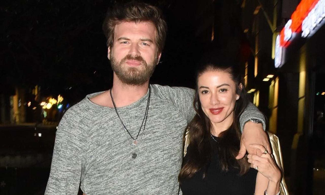 Kıvanç Tatlıtuğ ve Başak Dizer'den aşk pozu