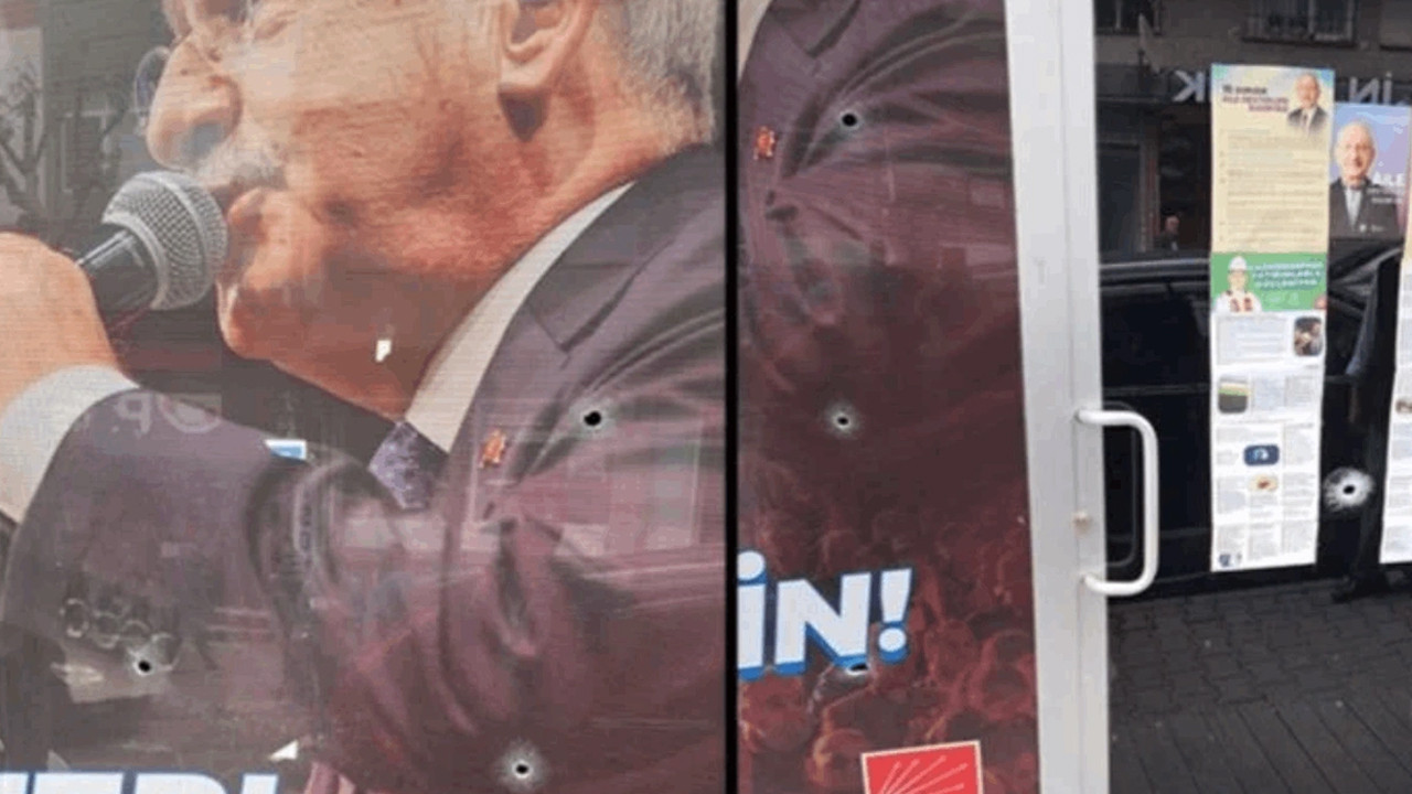 Seçim gerginliği devam ediyor: CHP binası kurşunlandı!