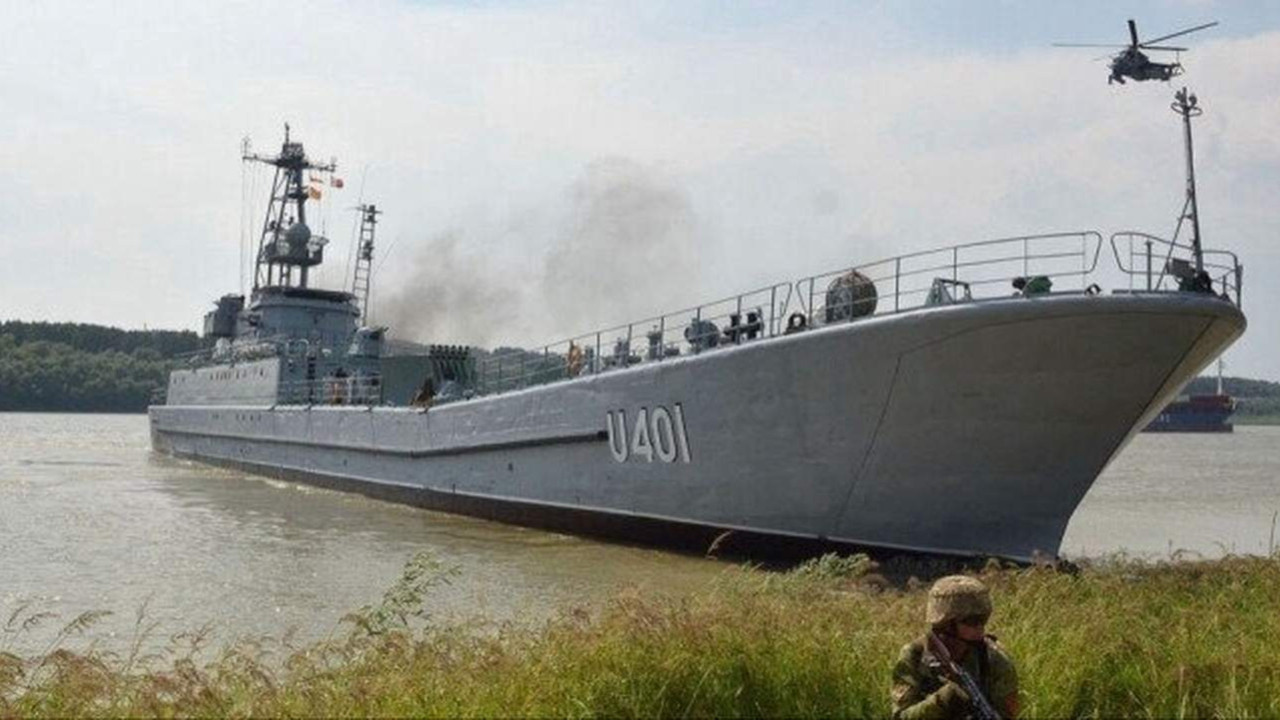 Ukrayna'nın son savaş gemisi de imha edildi