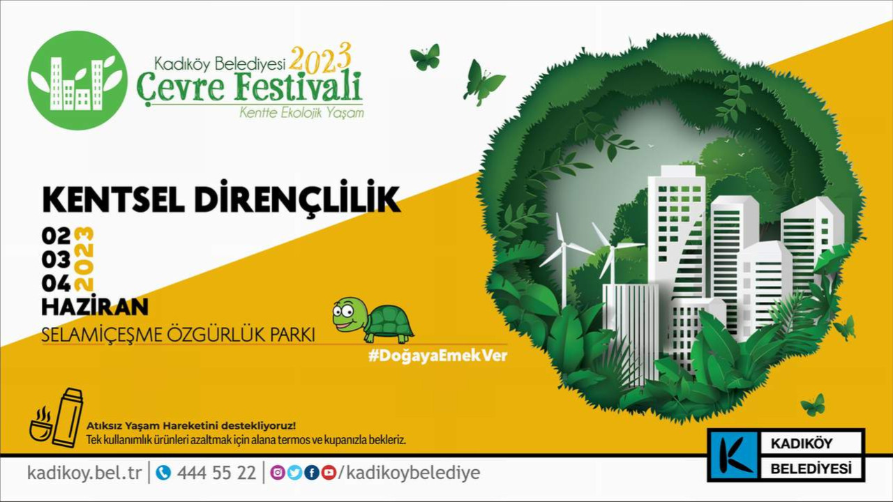 Türkiye'nin en büyük çevre festivali Kadıköy'de başlıyor