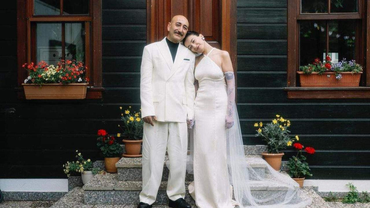 Melike Şahin 6 yıllık sevgilisiyle evlendi