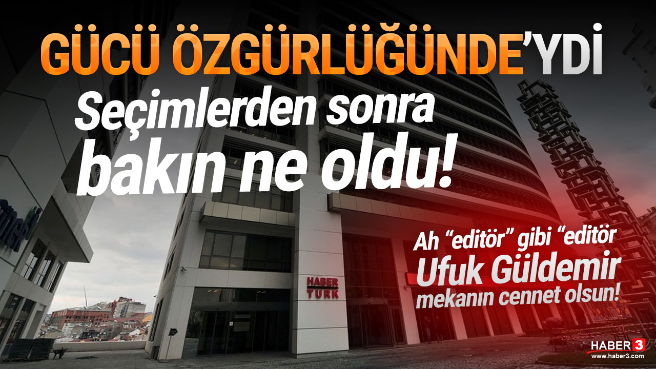 HaberTürk’te siyasi köşe yazılarına son verildi