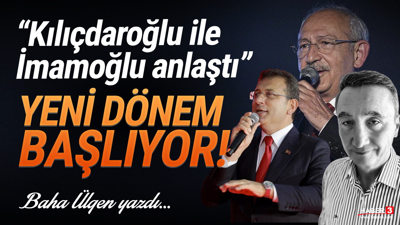 Haber3.com yazarı Baha Ülgen yazdı: Kemal Bey, kongre sürecini başlatıyor... Kurultay Ekim ayında. Kemal Bey, İmamoğlu ile nasıl anlaştı? CHP’de Kılıçdaroğlu - İmamoğlu dönemi başlıyor. CHP’de hedef Karadeniz Bölgesi. CHP’yi yerel seçimlere İmamoğlu ekibi hazırlayacak.