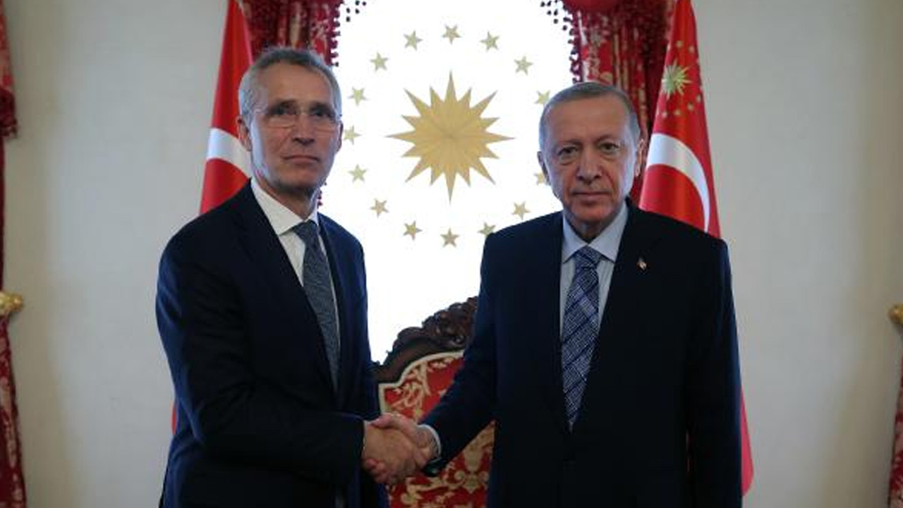 Erdoğan ile görüşen Stoltenberg'ten açıklama