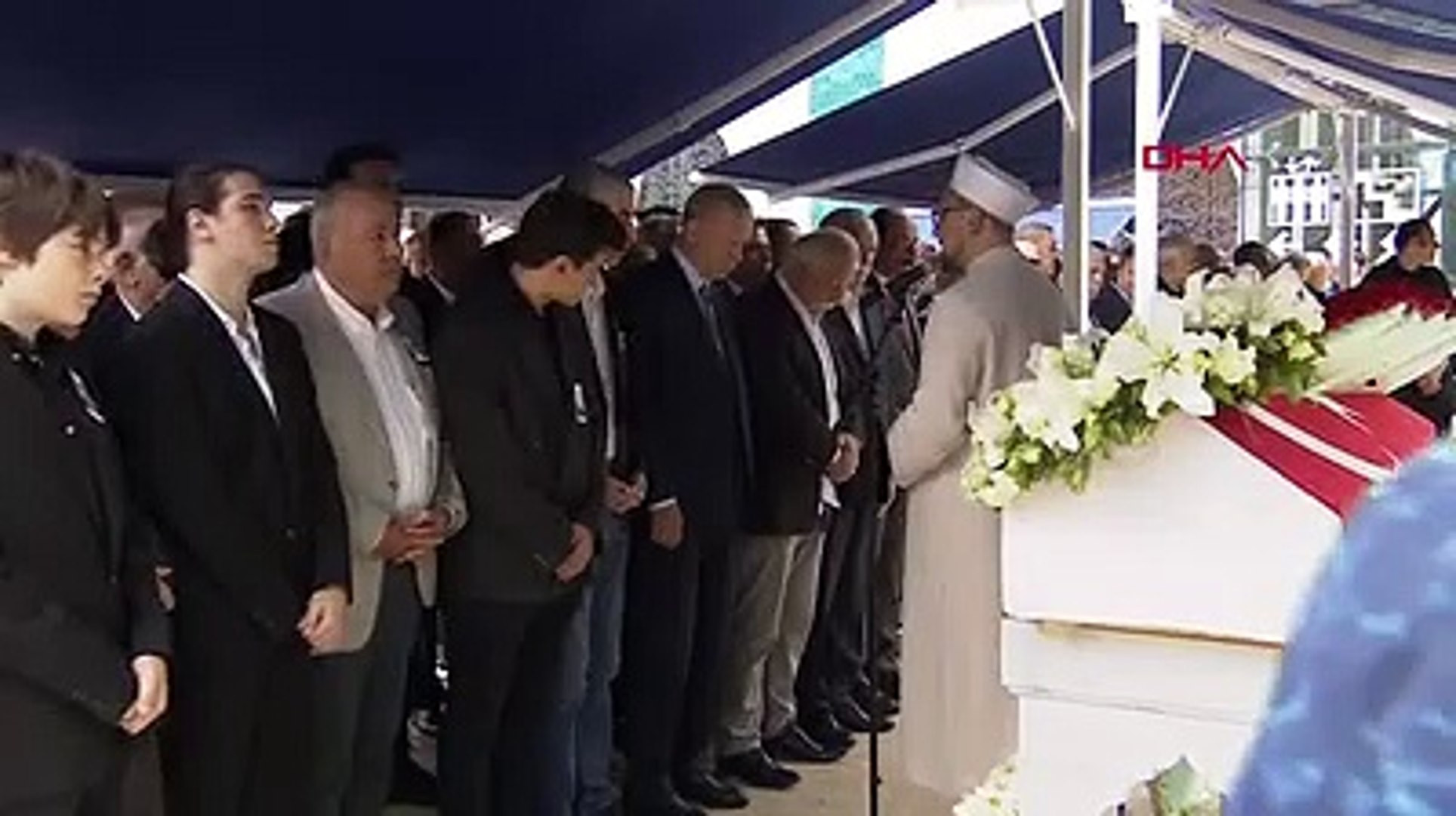 Erdoğan, Mehmet Barlas'ın cenazesine katıldı