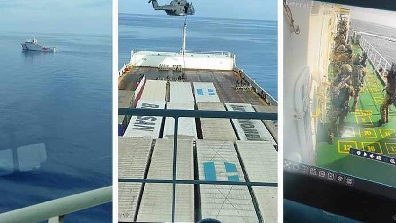 Kaçak göçmenler Türk gemisini alıkoydu