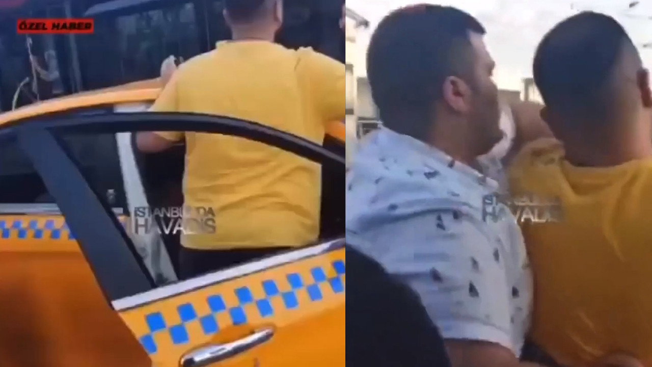 Bu sefer yolcudan taksiciye şiddet