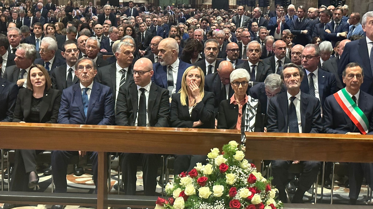 Bakan Fidan, Berlusconi’nin cenazesine katıldı