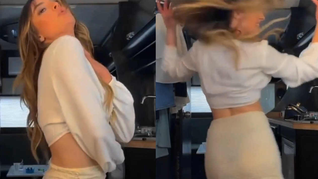 Melis Sezen'in transparan dansı sosyal medyayı salladı