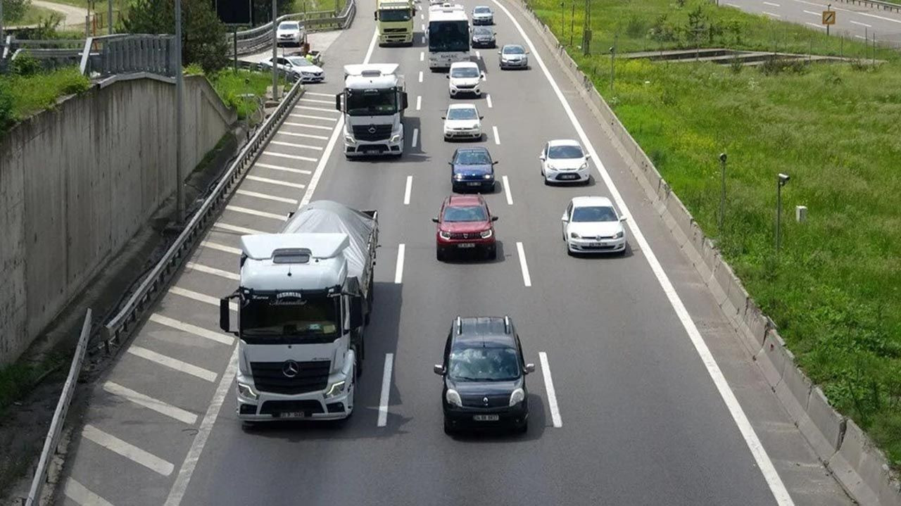 Bayram trafiği erken başladı
