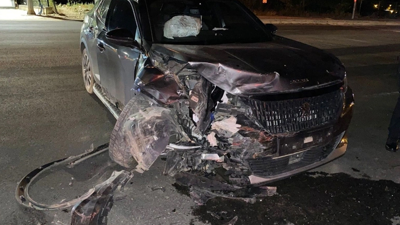 AK Partili başkan trafik kazası geçirdi