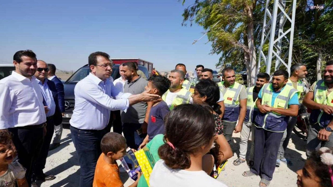 İmamoğlu'ndan Hatay'da ''geçici barınma'' müjdesi