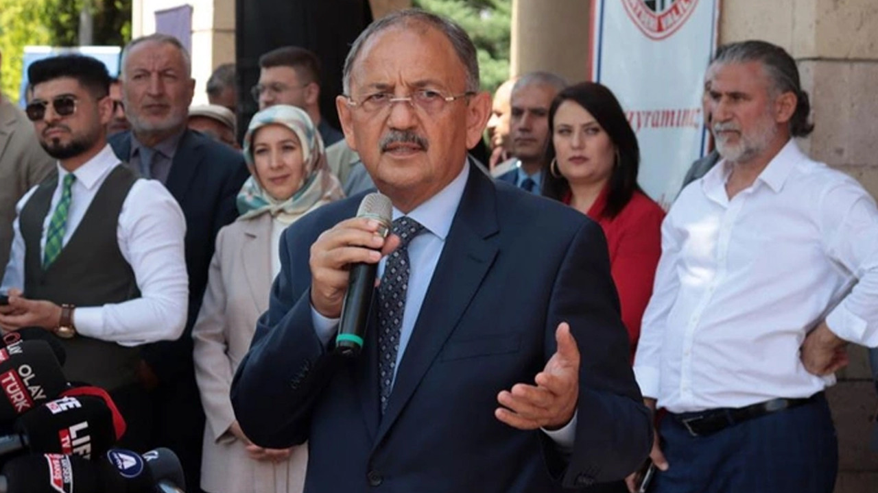 Mehmet Özhaseki: Sene sonuna kadar 311 bin kalıcı konut tamamlanacak