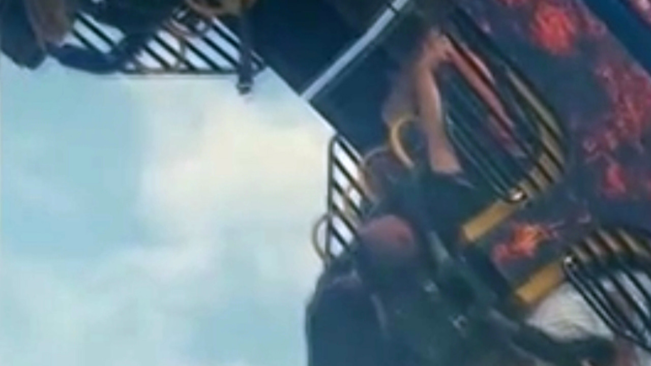 Lunaparkta dehşet! Saatlerce böyle mahsur kaldılar