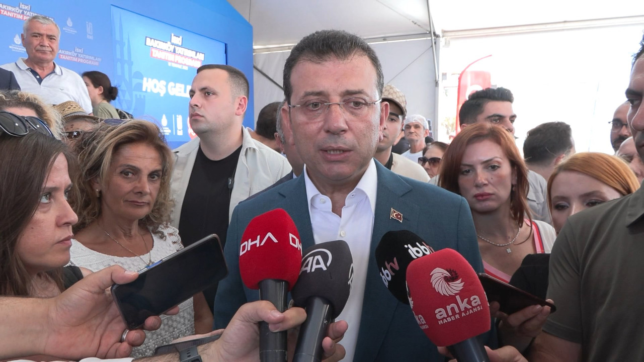İmamoğlu: ''Biz bu hızla İstanbul'u 70-80 yılda dönüştüremeyiz''