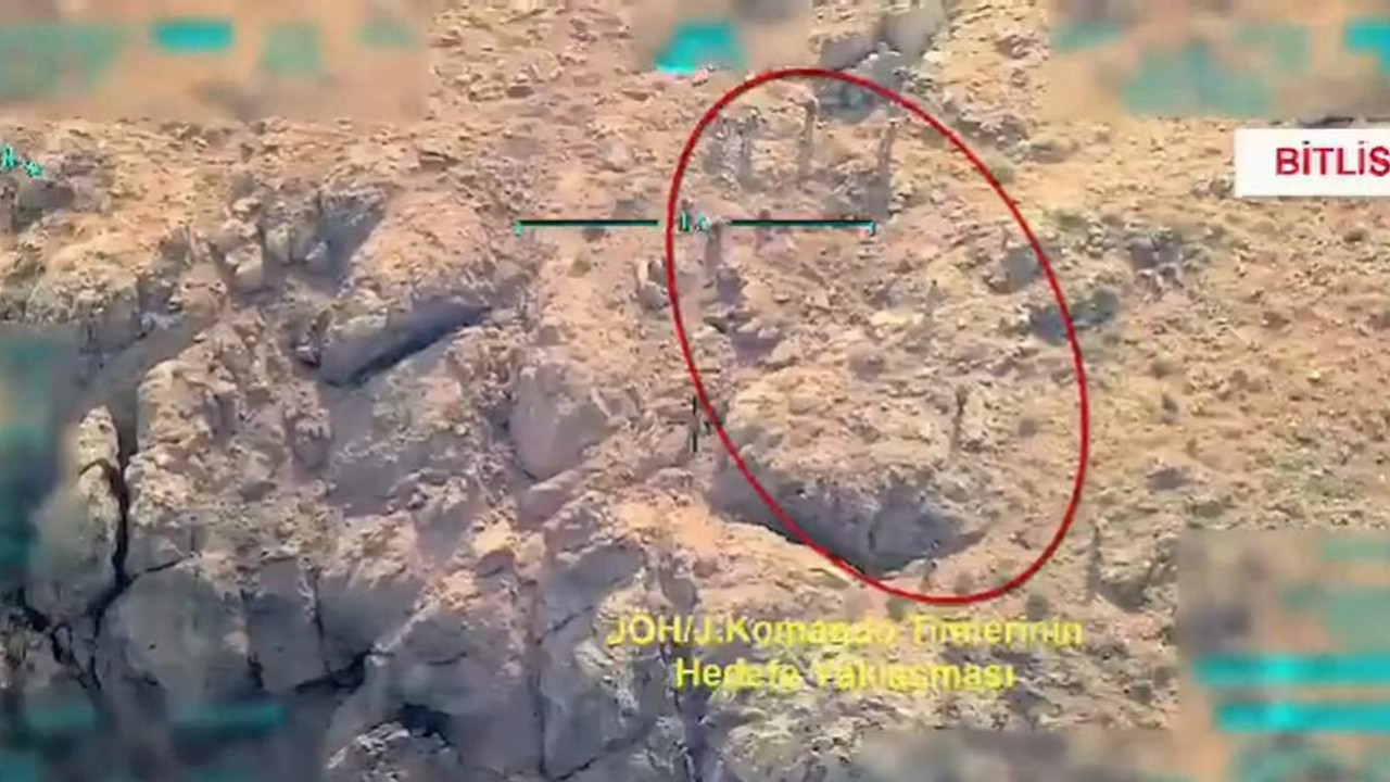 4 teröristin öldürüldüğü operasyon anı kamerada