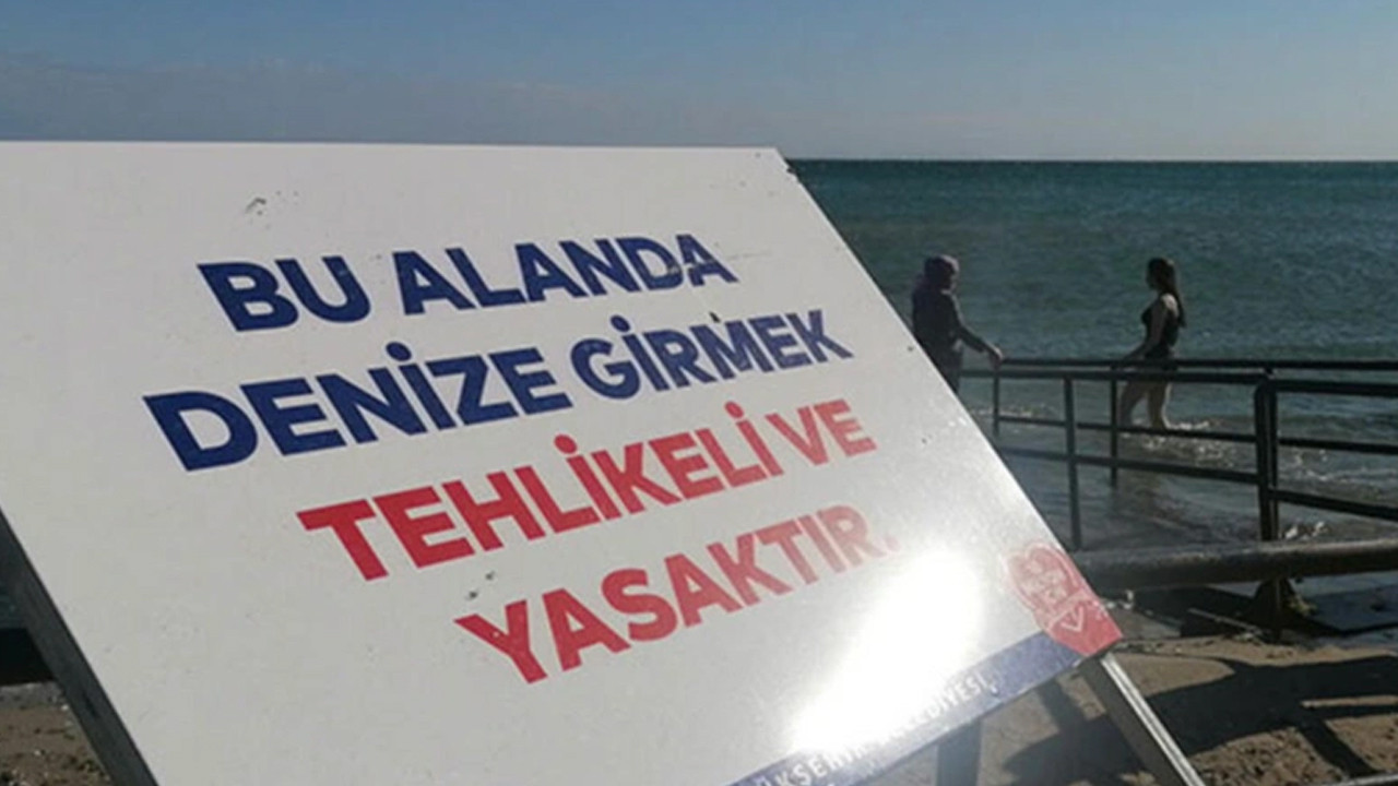 İstanbul'un bir ilçesinde denize girmek yasaklandı