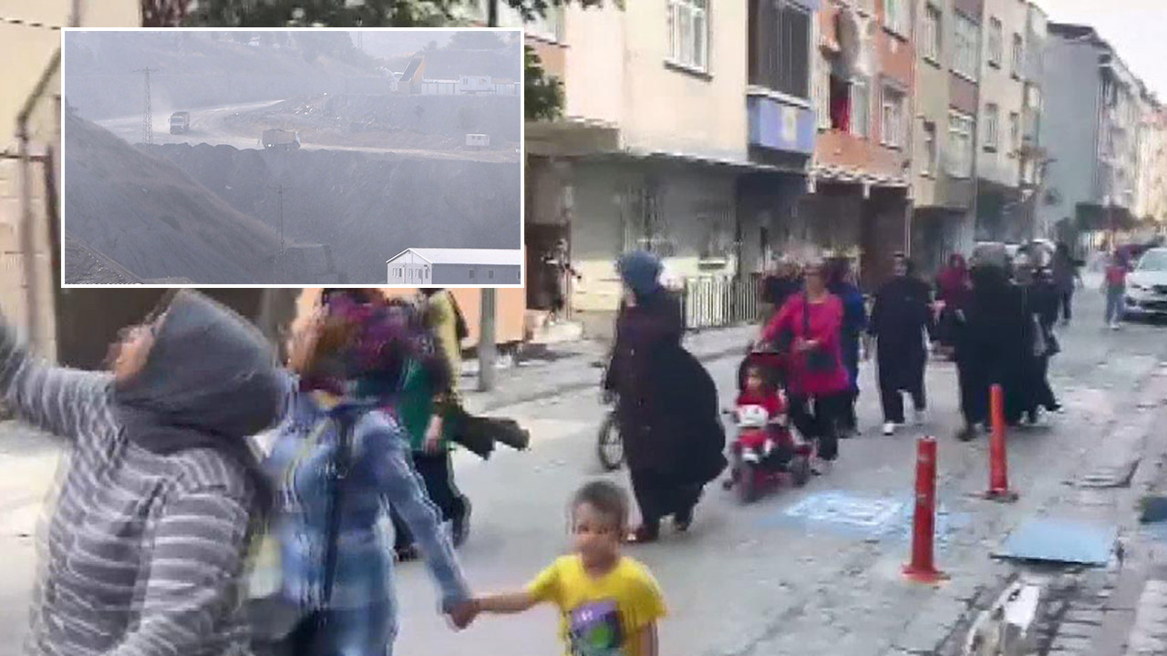 İstanbul'da mahallelinin taş ocağı isyanı
