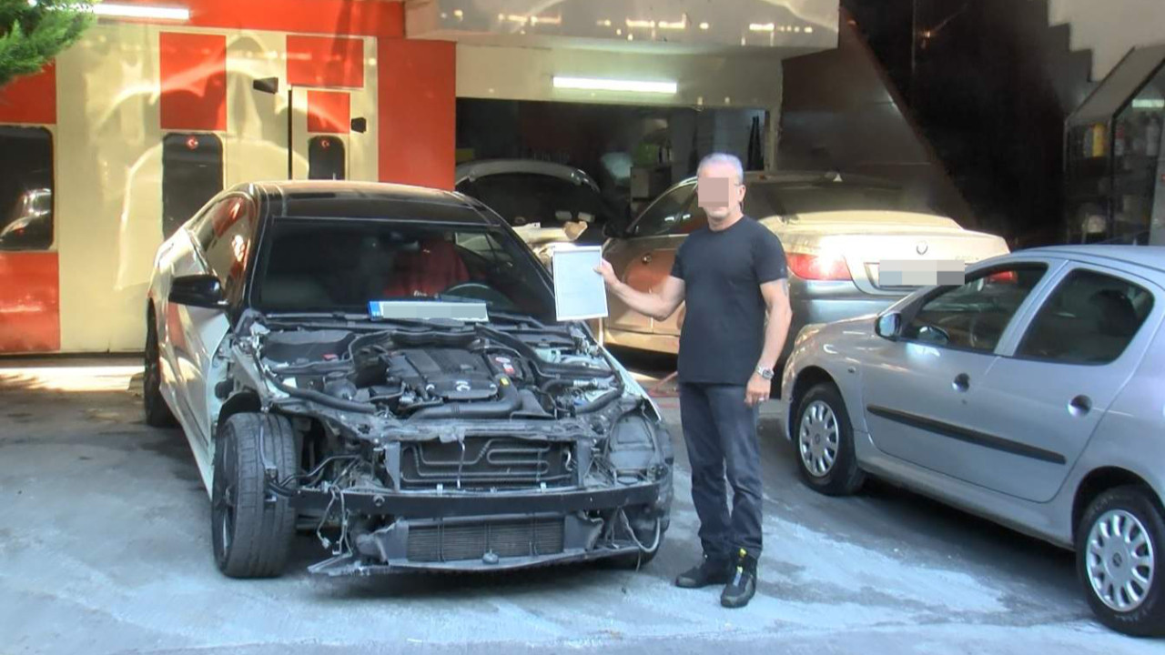 Servisteki hasarlı otomobil trafik cezası