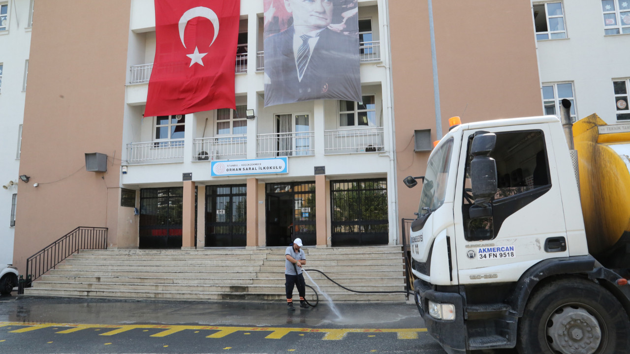 Küçükçekmece'de okullar yeni eğitim dönemine hazır