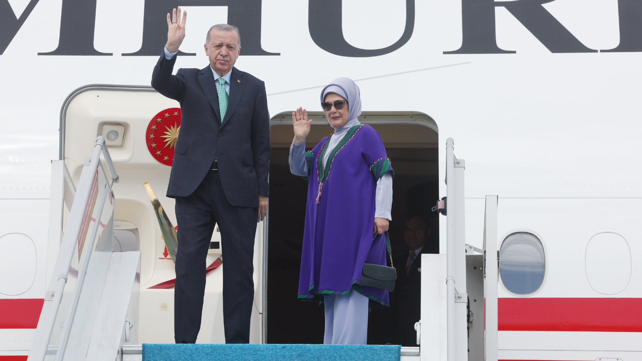 Cumhurbaşkanı Erdoğan Hindistan'a gitti