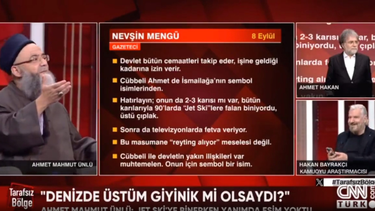 Cübbeli Ahmet: ''Erdoğan çok sinirli dediler, dedim ben de sinirliyim''